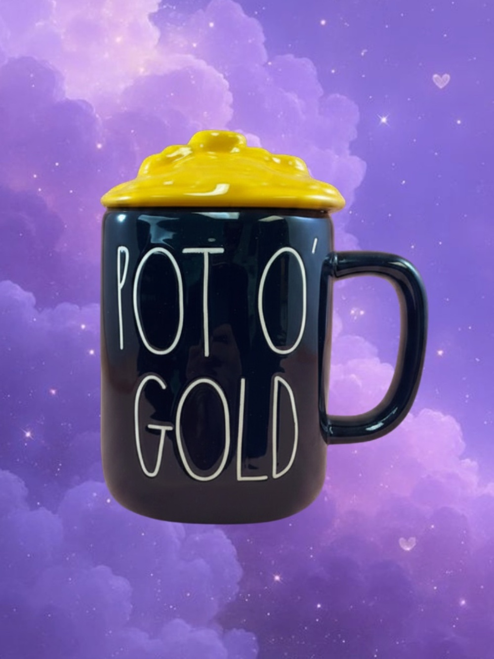 Rae Dunn Pot O Gold mug